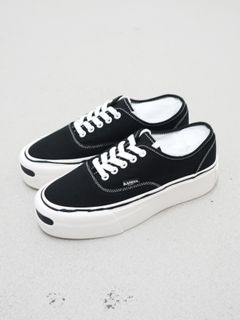 【Herc / ジョーイ】 ヴァルカナイズ スニーカー - Vulcanize Sneaker （ BLACK ）  G15FW702