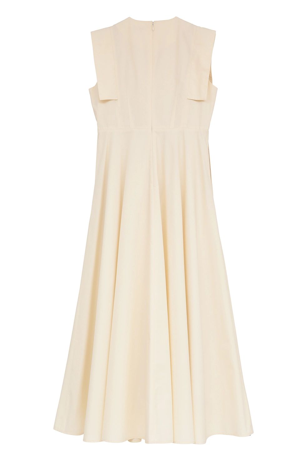 スクエアスリーブワンピース - SQUARE SLEEVE ONEPIECE (IVORY)