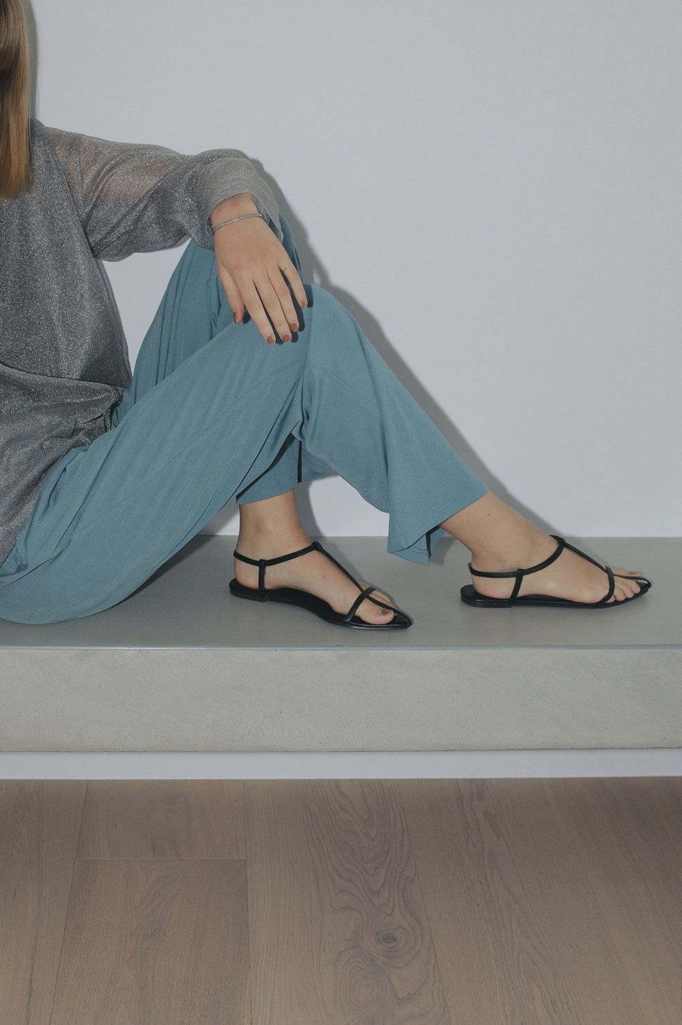 ルーズカット パンツ - LOOSE CUT PANTS - BLUE