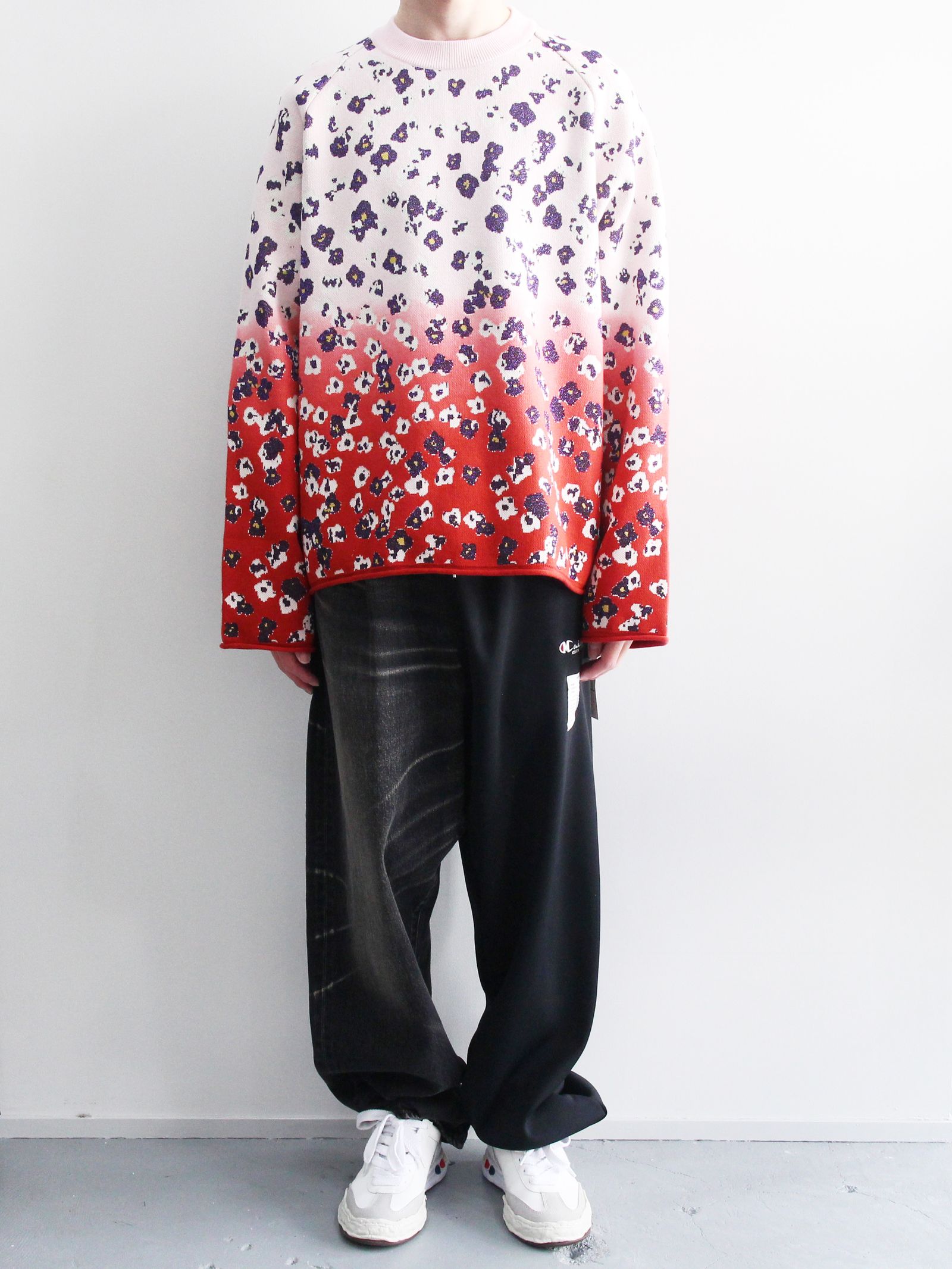プルオーバーニット  - PULLOVER KNIT - COLLABORATION WITH rurumu:PINK