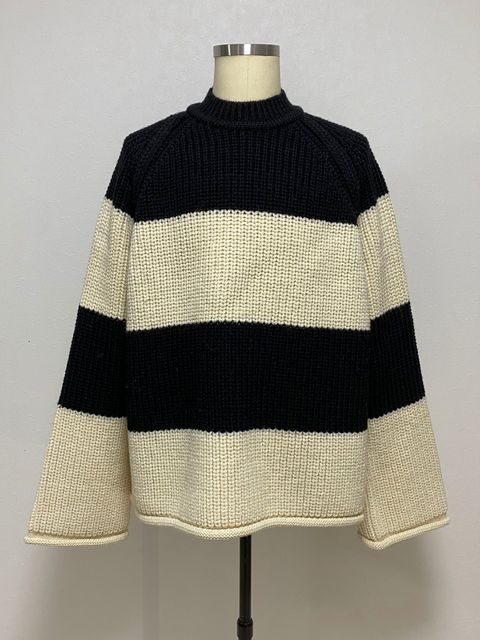 Border Pullover Knit Insist on British Wool - ボーダーニット