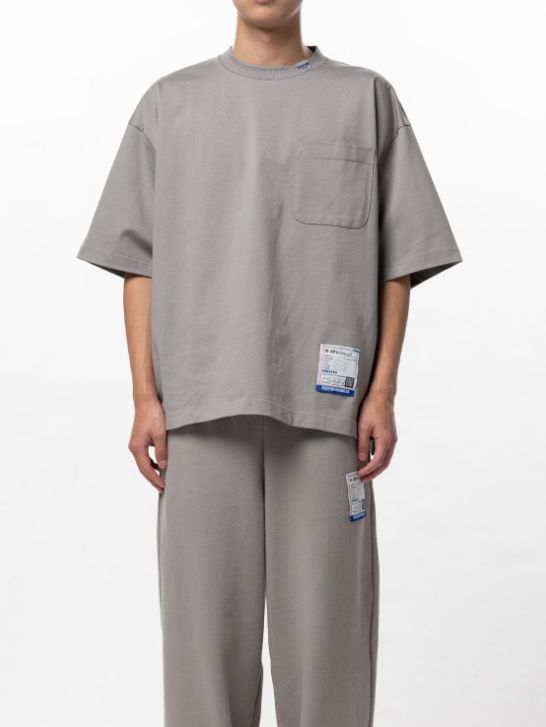 ヘビーウェイトジャージー ハーフスリーブTシャツ - Heavy Weight Jersey Half-sleeve T-shirt (LT/GREY)/GREY))