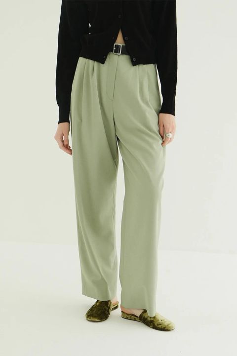 【25AW】 ベーシックタックパンツ -  BASIC TUCK PANTS (MINT)