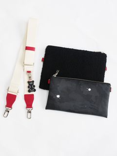 ジャンティバンティ コラボバッグ / GENTIL BANDIT COLLABORATION BAG - BLACK