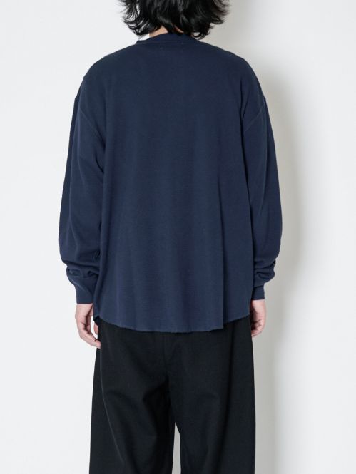 「FAITH(フェイス)コラボ 2PAC SET (ヘンリーネック+クルーネックカットソー) NAVY