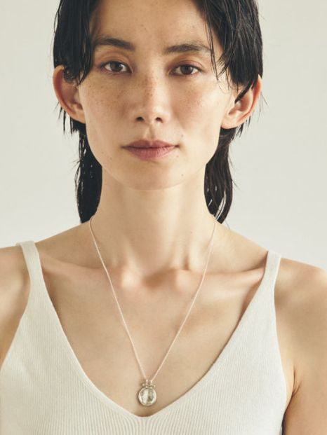 シェルフネックレス SV （S-60cm）