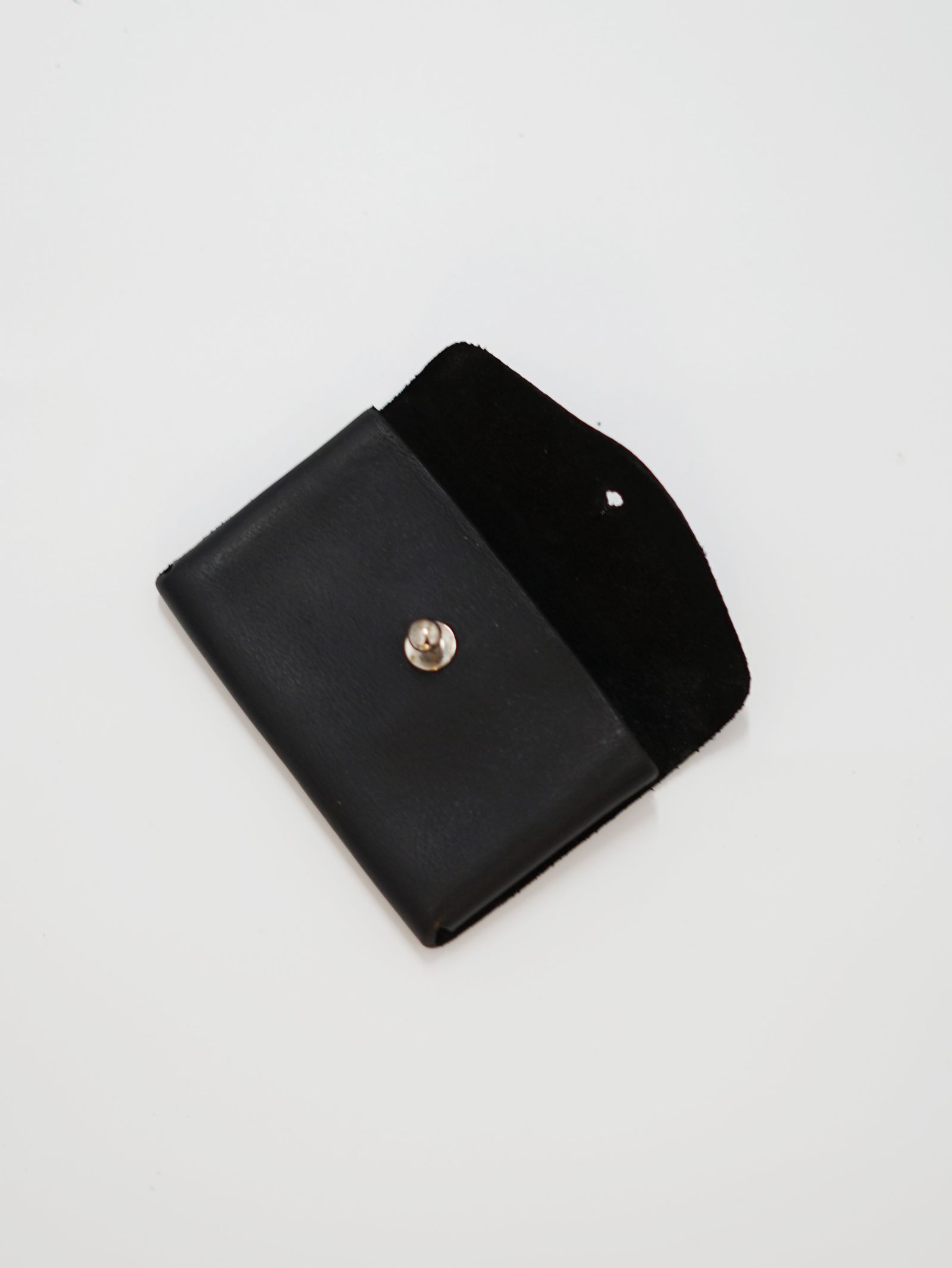 【EN01】 コインケース / COIN POCKET GROPPONE FULL GRAIN (BLACK)