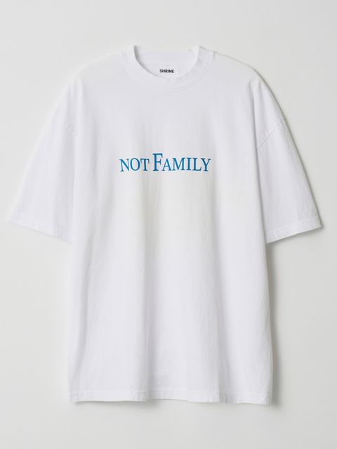 NOT ”F"AMILY T-SHIRT | ノットファミリーティーシャツ ホワイト