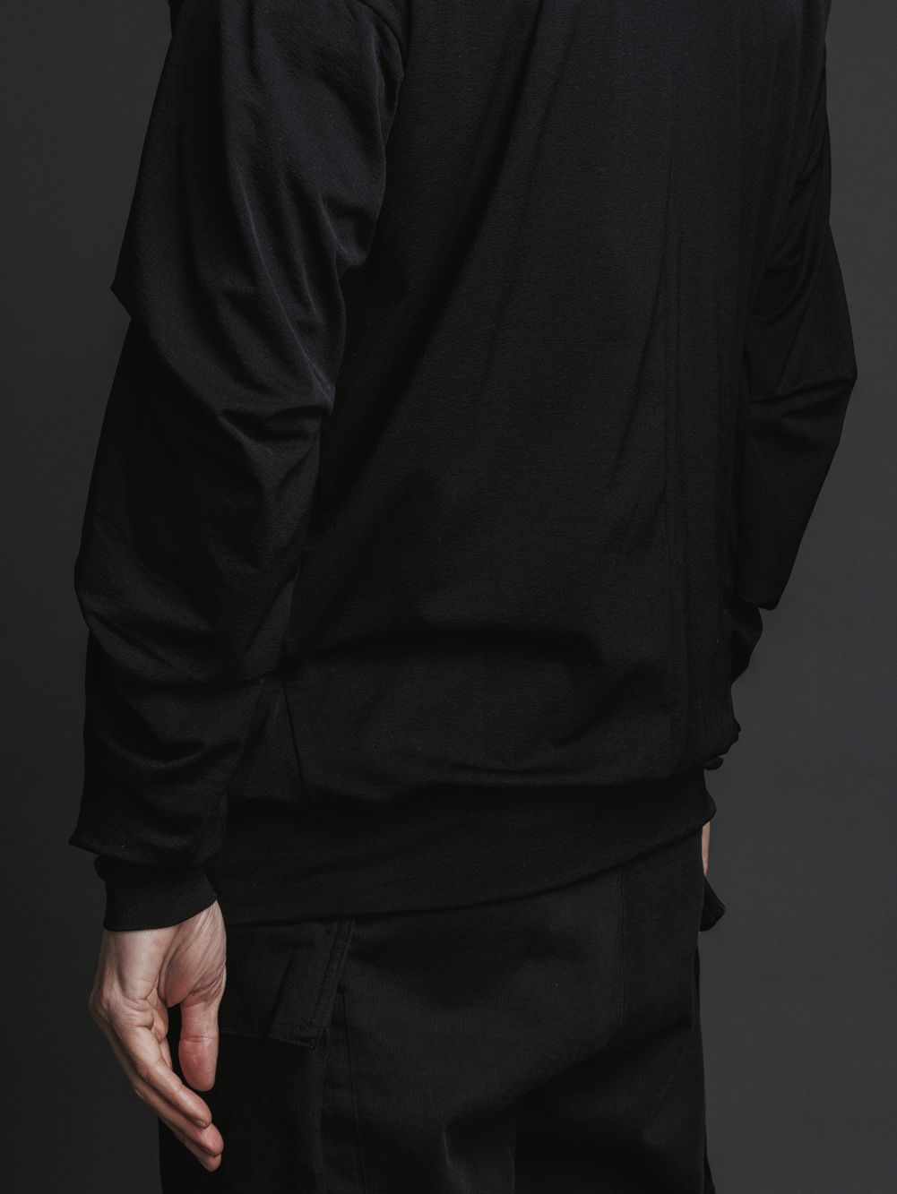 NY/PU ベア天竺 リブTシャツ