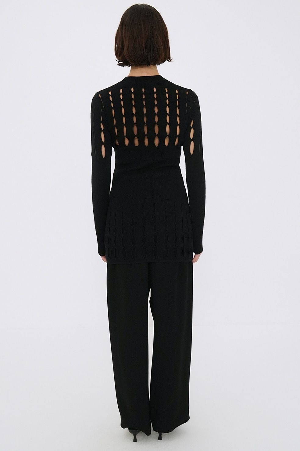 【25AW】 ベーシックタックパンツ -  BASIC TUCK PANTS (BLACK)