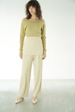 ビスチェ付きパンツ - 2WAY BUSTIER PANTS - IVORY