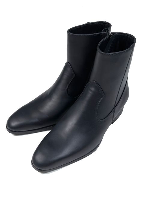 キップスキン 4.5cm ヒールブーツ - Kip Skin Heel Boots 1.8inch