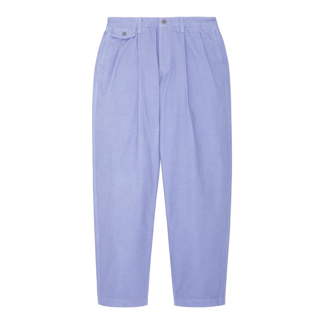 Overdye Two Tuck Pants Purple