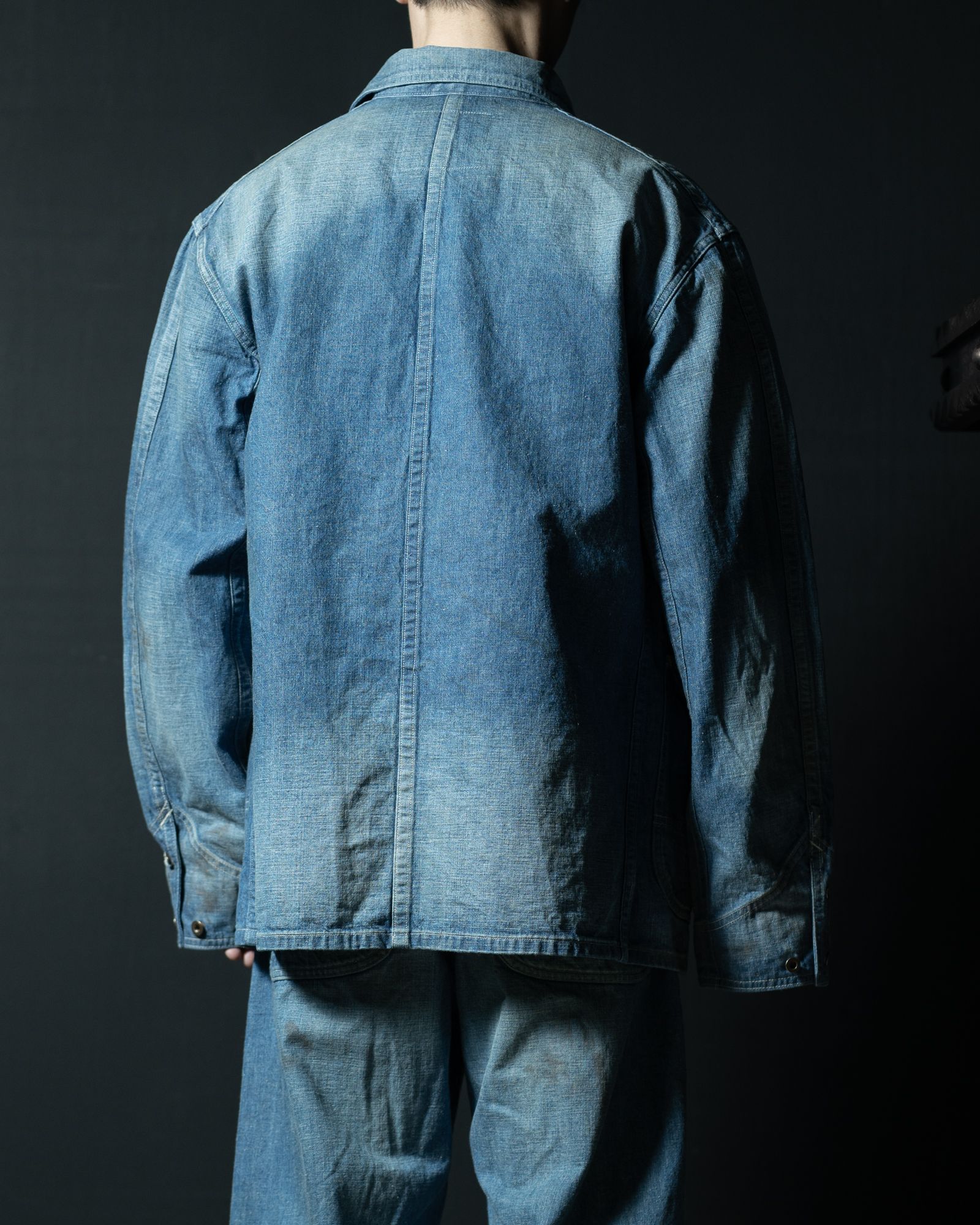 Lot.716 Damaged Coverall Jacket With Chinstrap - TAIGA TAKAHASHI