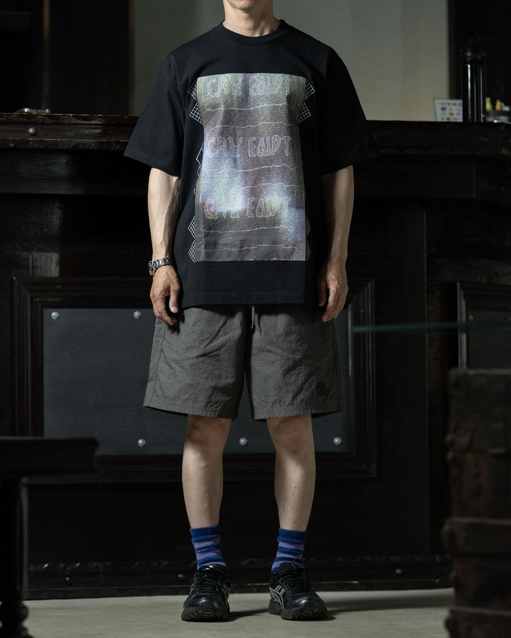 STYLE NO. 1130 ビーチショーツまで。Tシャツが最も砕けた状態。