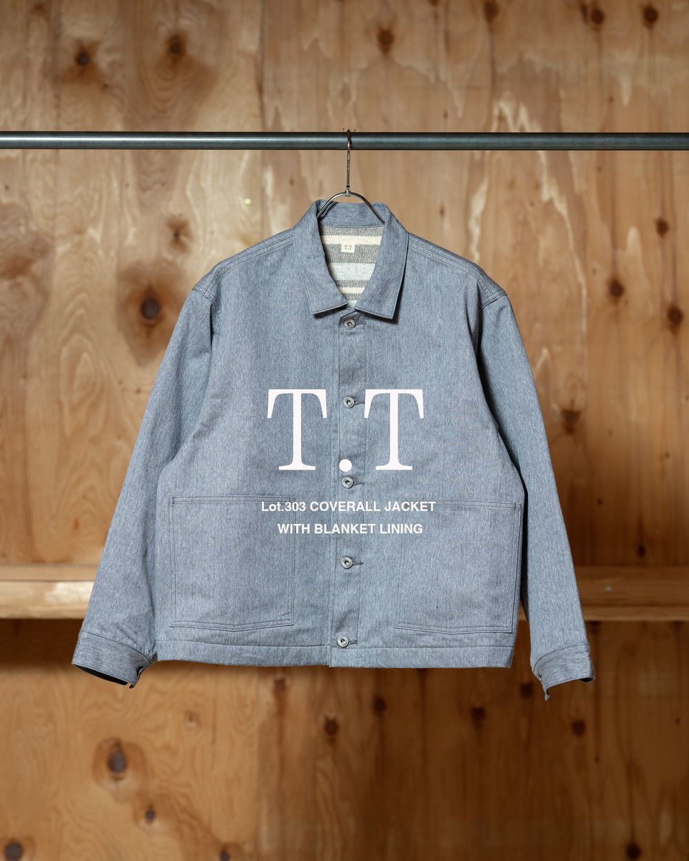 T.T Lot.303 COVERALL JACKET WITH BLANKET LINING｜1910年代カバーオールを再構築した一着