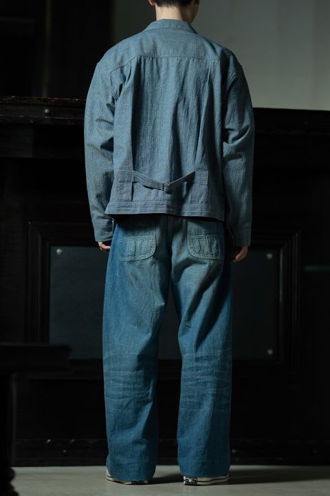 T.T フルワークスタイル — Lot.309 Buckle-Backed Jacket × Lot.717 Damaged Painter Pants | ALTERFATE
