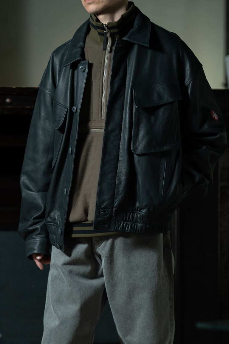 C.E  Fleece Half Zip Up Styling