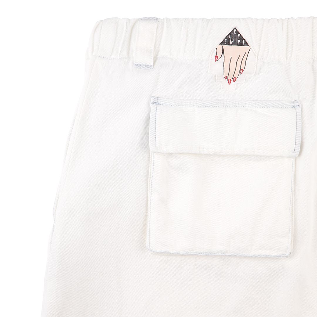 ULT Bleached Denim Comfort Shorts