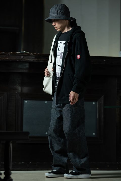 Dark Craft Wide Rib Big Heavy Zip Hoody × T.T — Dark Craft | C.E × T.T ミリタリーMIXスタイル