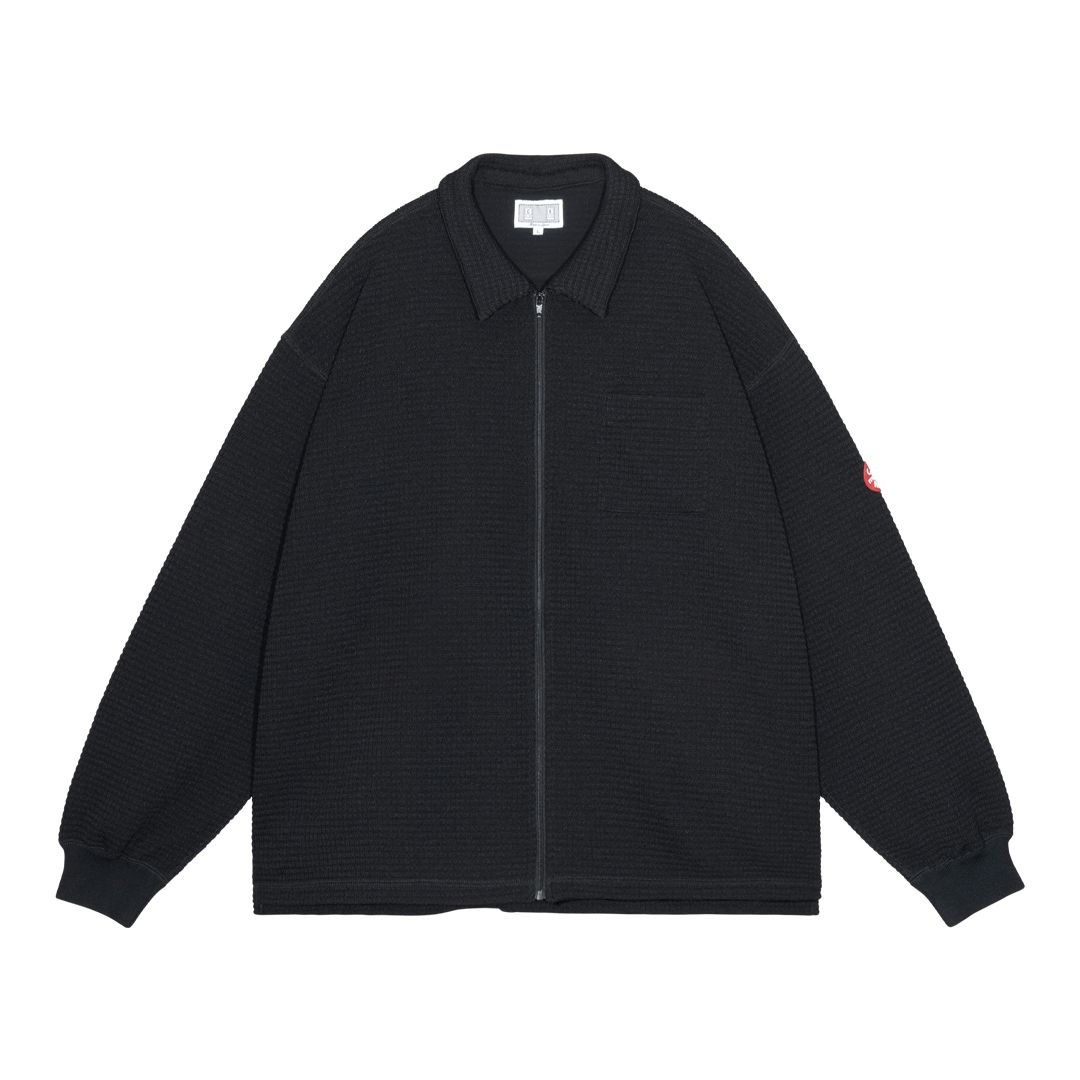 Waffle PE Jersey Zip Shirt