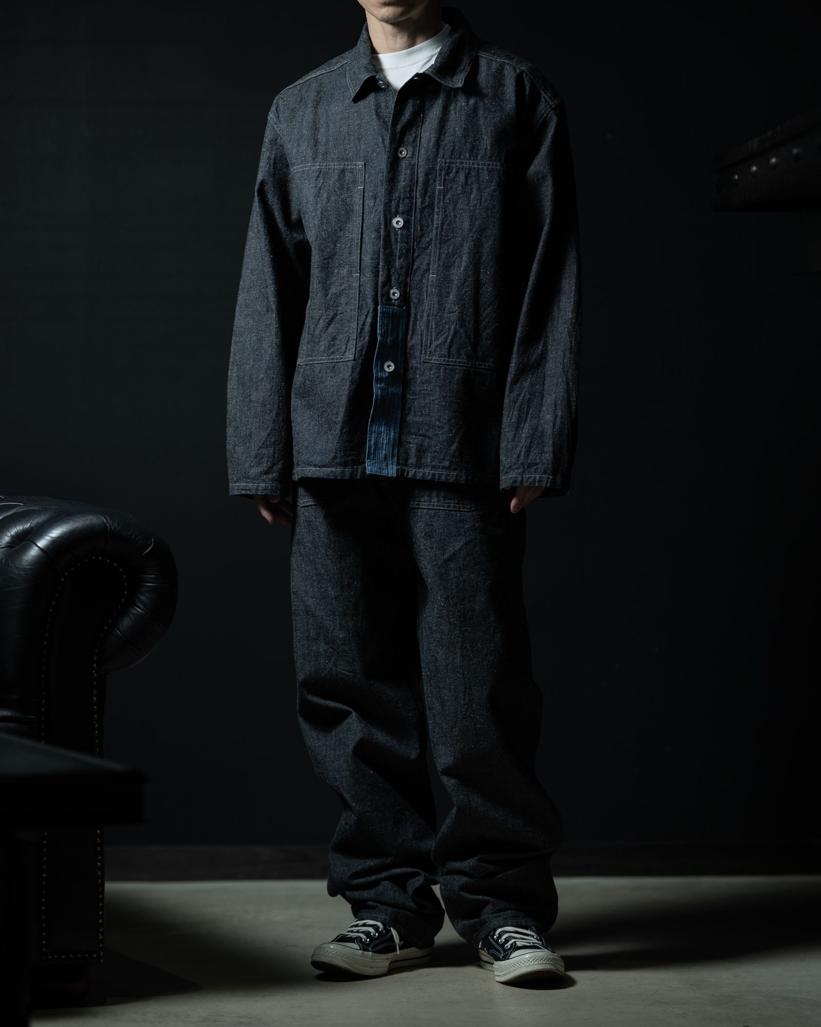 【ラスト1点 40（L）】Lot.718 Modified U.S.Army M-35 Denim Pullover - TAIGA TAKAHASHI