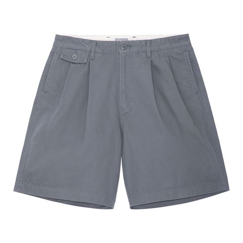 Two Tuck Shorts Grey