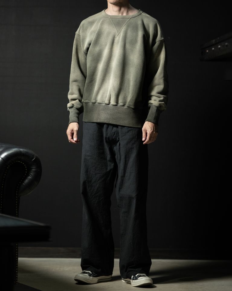 （BLEACHED DEEP GREEN）身長168cm 体重55kg 着用サイズ42 ( XL )