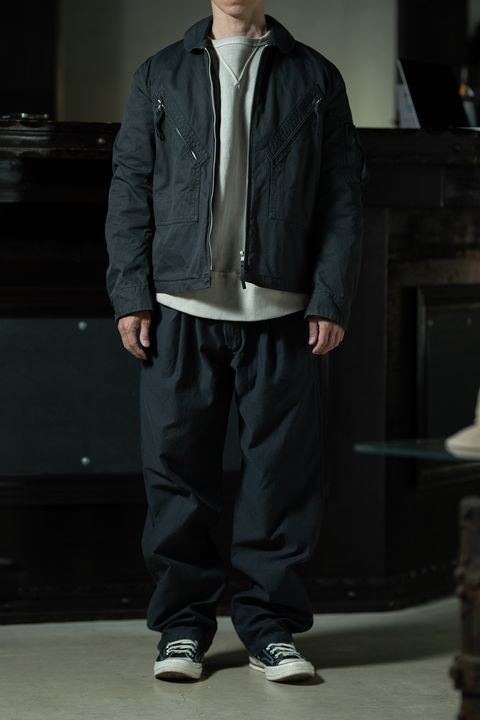 Structured Utility — YOUTH OF THE WATER Blouson Styling