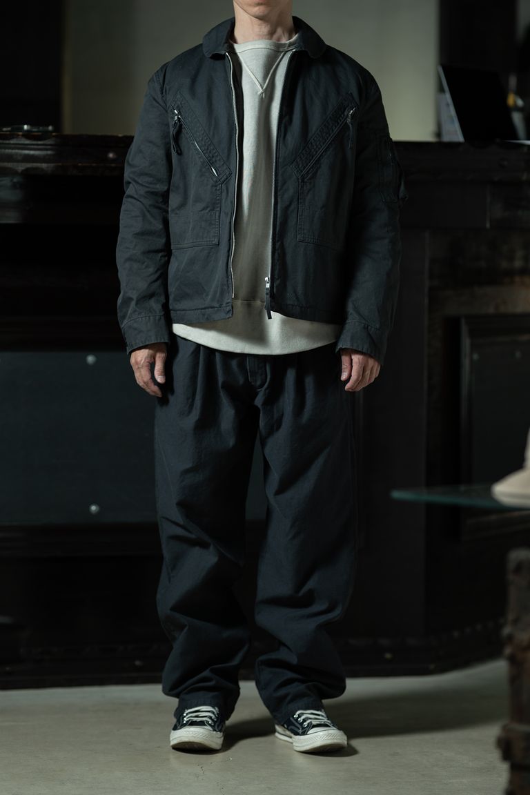 Structured Utility — YOUTH OF THE WATER Blouson Styling