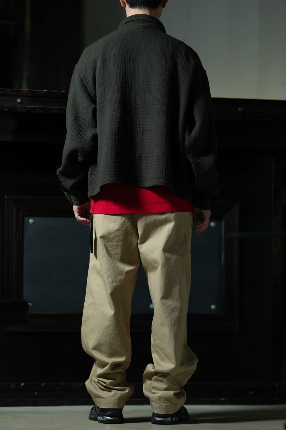 C.E Cotton Gauze Short Shirt Jacket × Kris Van Assche × FRED PERRY — Craft Sports