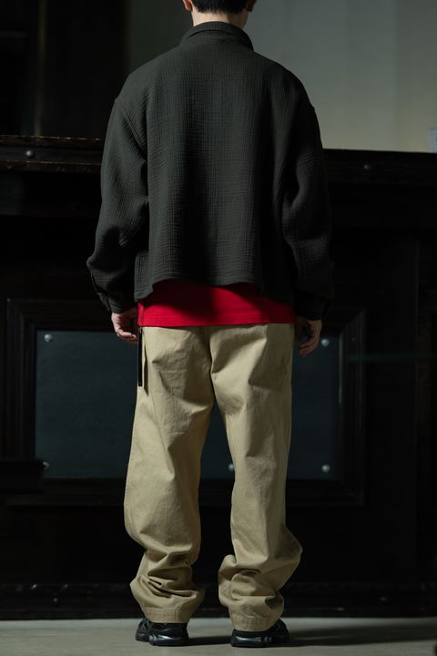 C.E Cotton Gauze Short Shirt Jacket × Kris Van Assche × FRED PERRY — Craft Sports