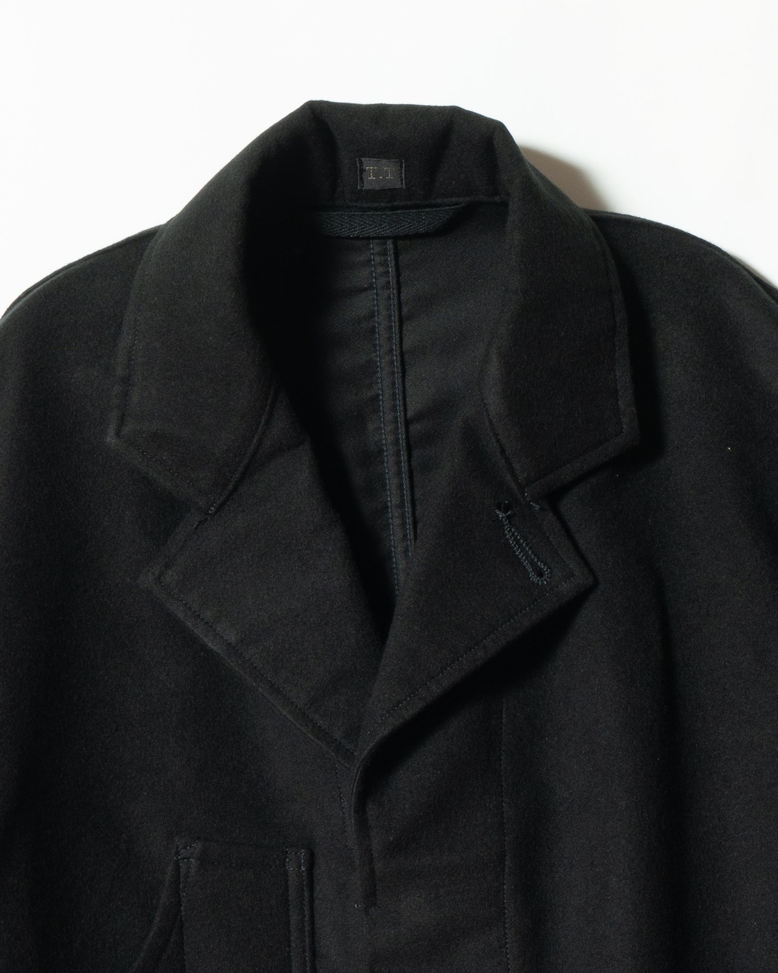 LOT.413 BRITISH POSTAL WORKER COAT BLACK - TAIGA TAKAHASHI