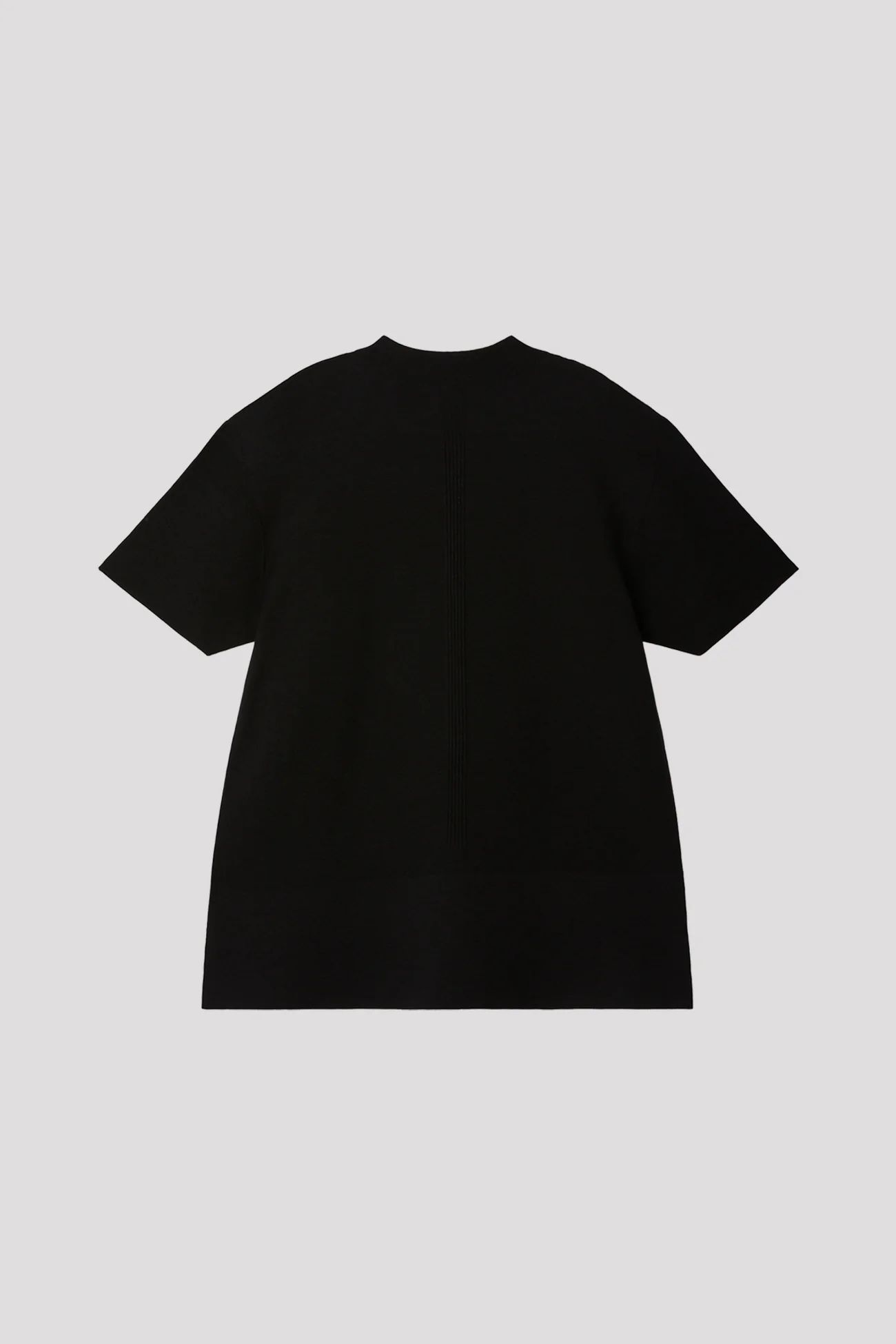【ラスト1点（L（5））】Garter Mockneck Short Sleeve Tee Shirt