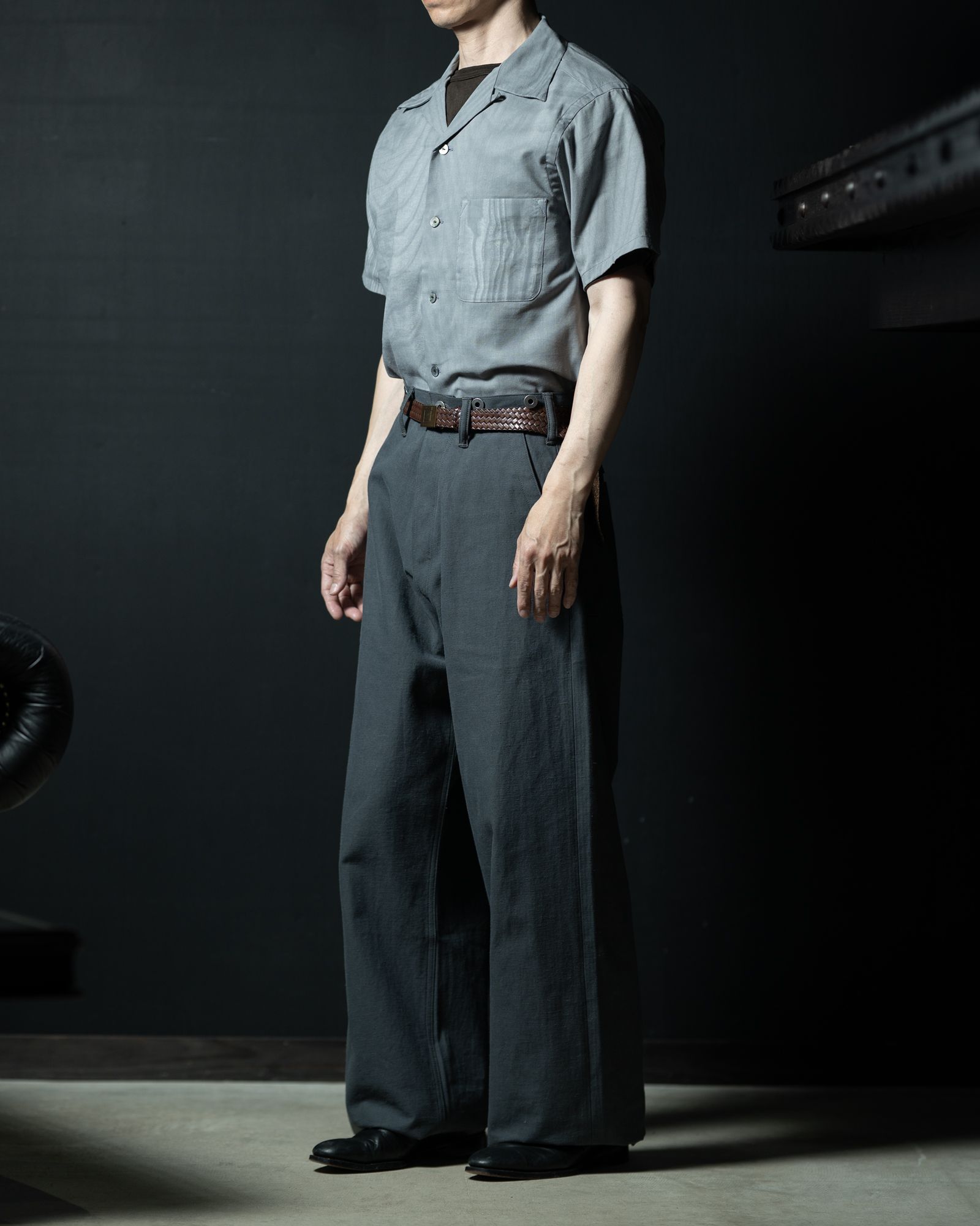 Lot.113 Open Collar Shirt - TAIGA TAKAHASHI