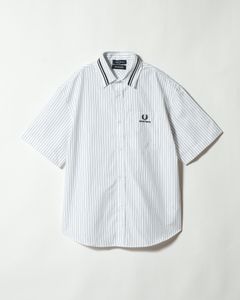 【ラスト1点（L）】Pinstripe Short Sleeve Shirt