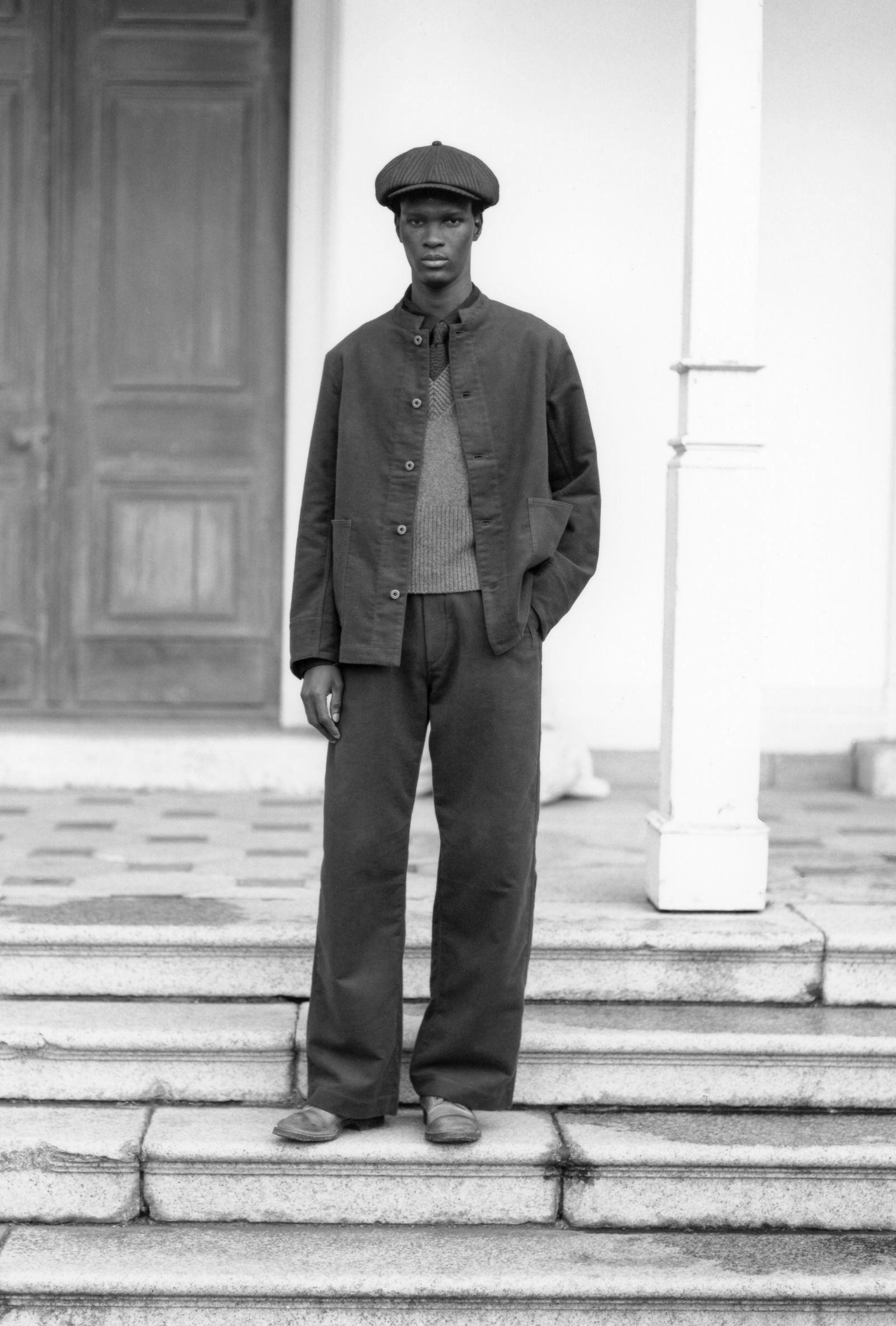 Lot.204 Engineer Trousers CHACOAL - TAIGA TAKAHASHI
