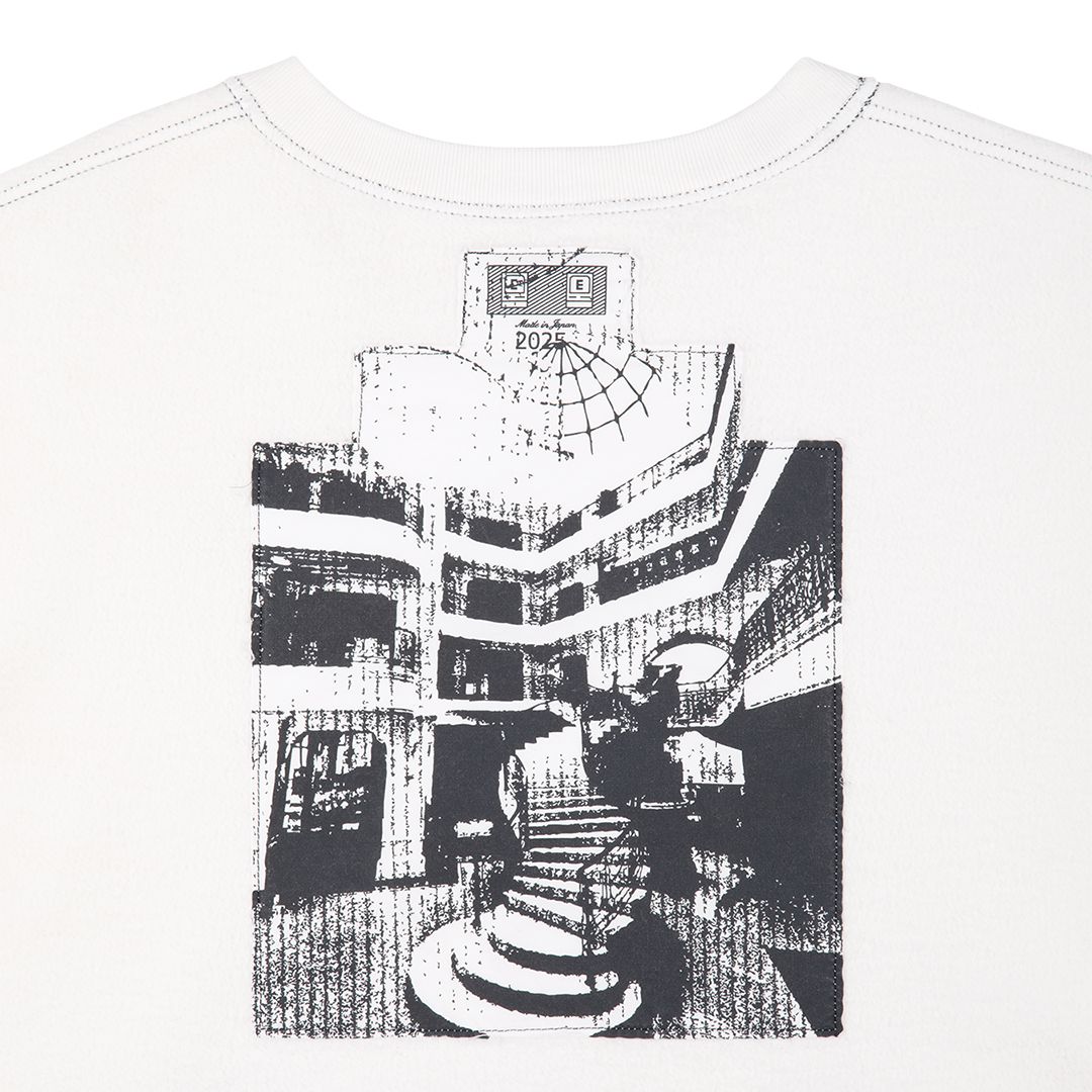 C.E - Overdye MD Machines Crew Neck White | ALTERFATE