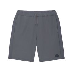 PE Jersey Jog Shorts Charcoal
