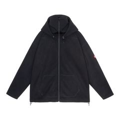 Attached Hood Fleece Zip Up