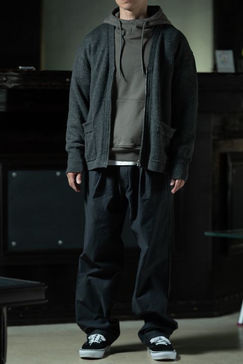 Zip Cardigan × C.E Layered Styling