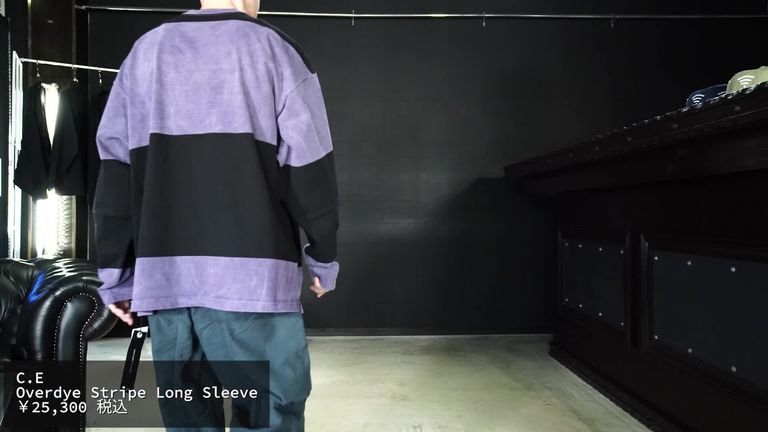 C.E - Overdye Stripe Long Sleeve | ALTERFATE