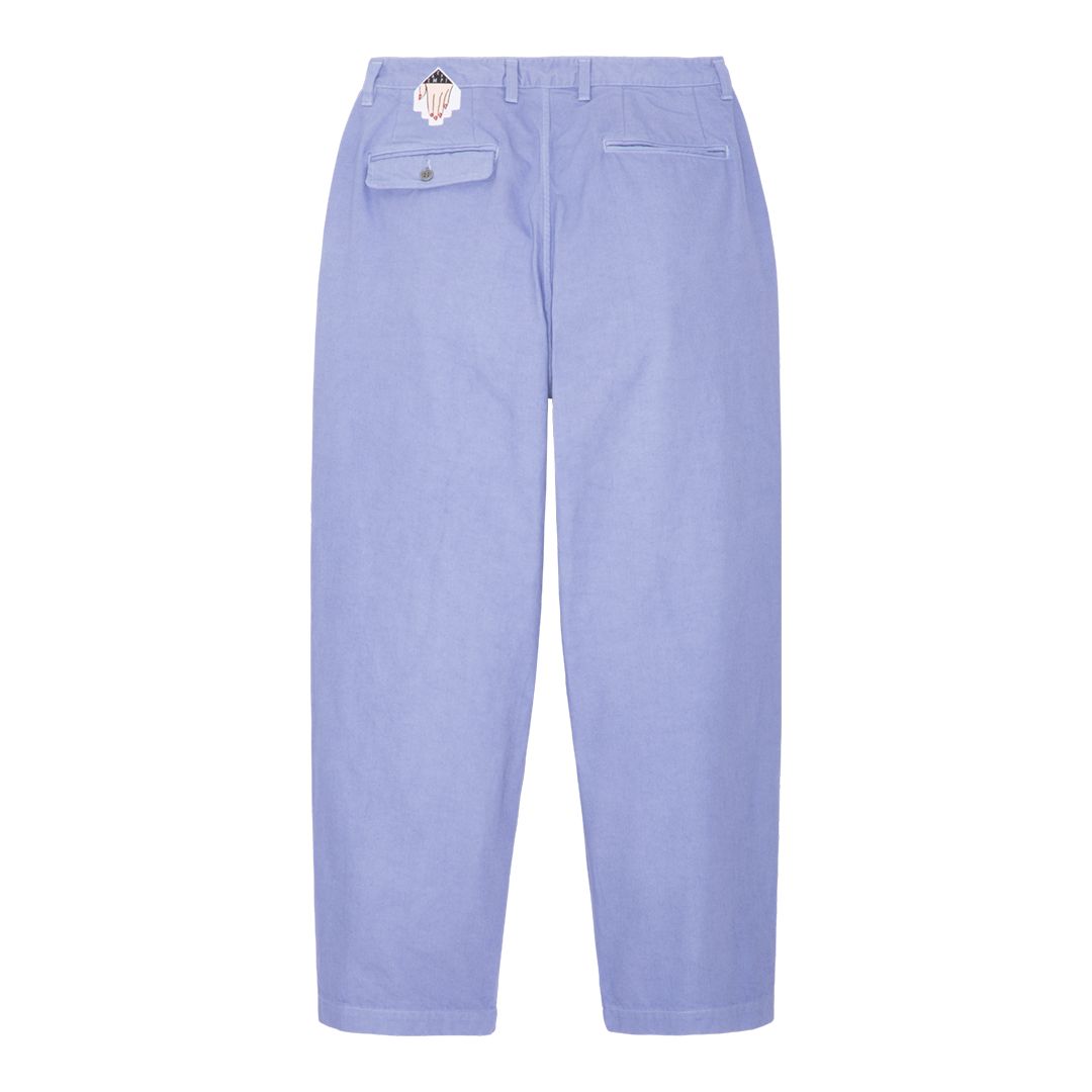 Overdye Two Tuck Pants Purple