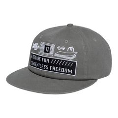 Contentless Cap Charcoal