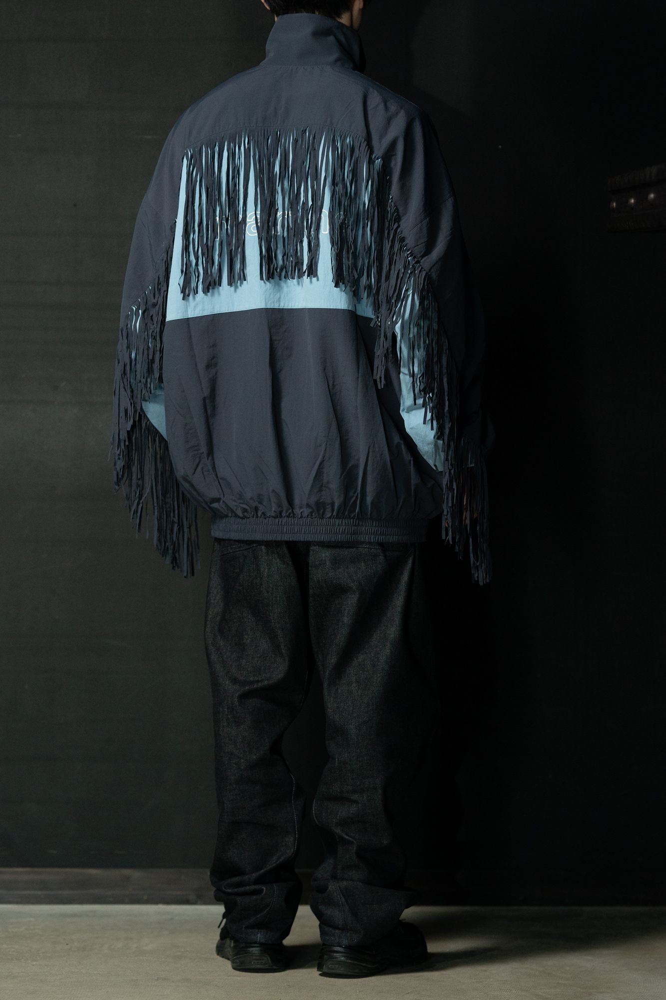 MARTINE ROSE - Fringe Track Jacket | ALTERFATE