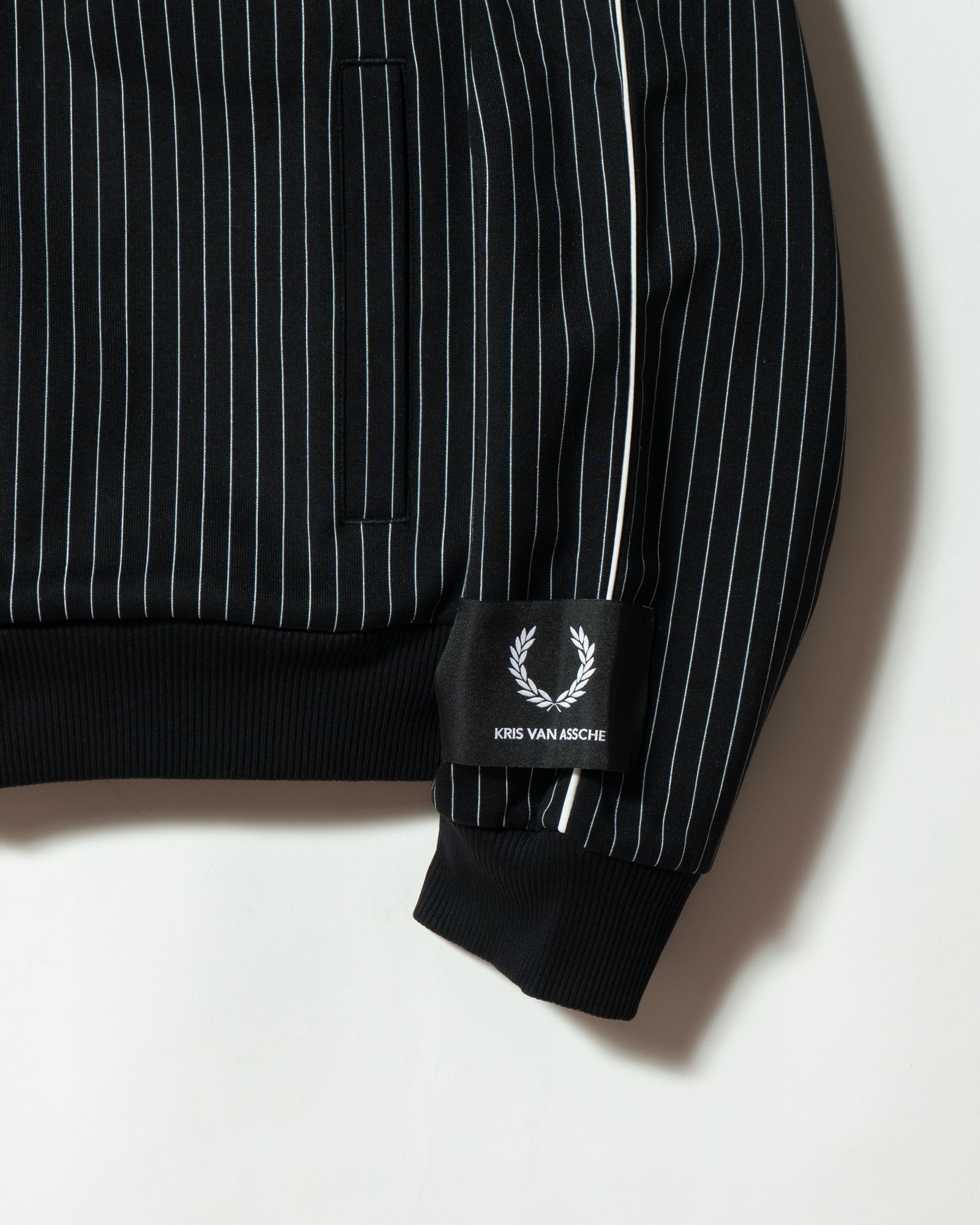 Pinstripe Track Jacket