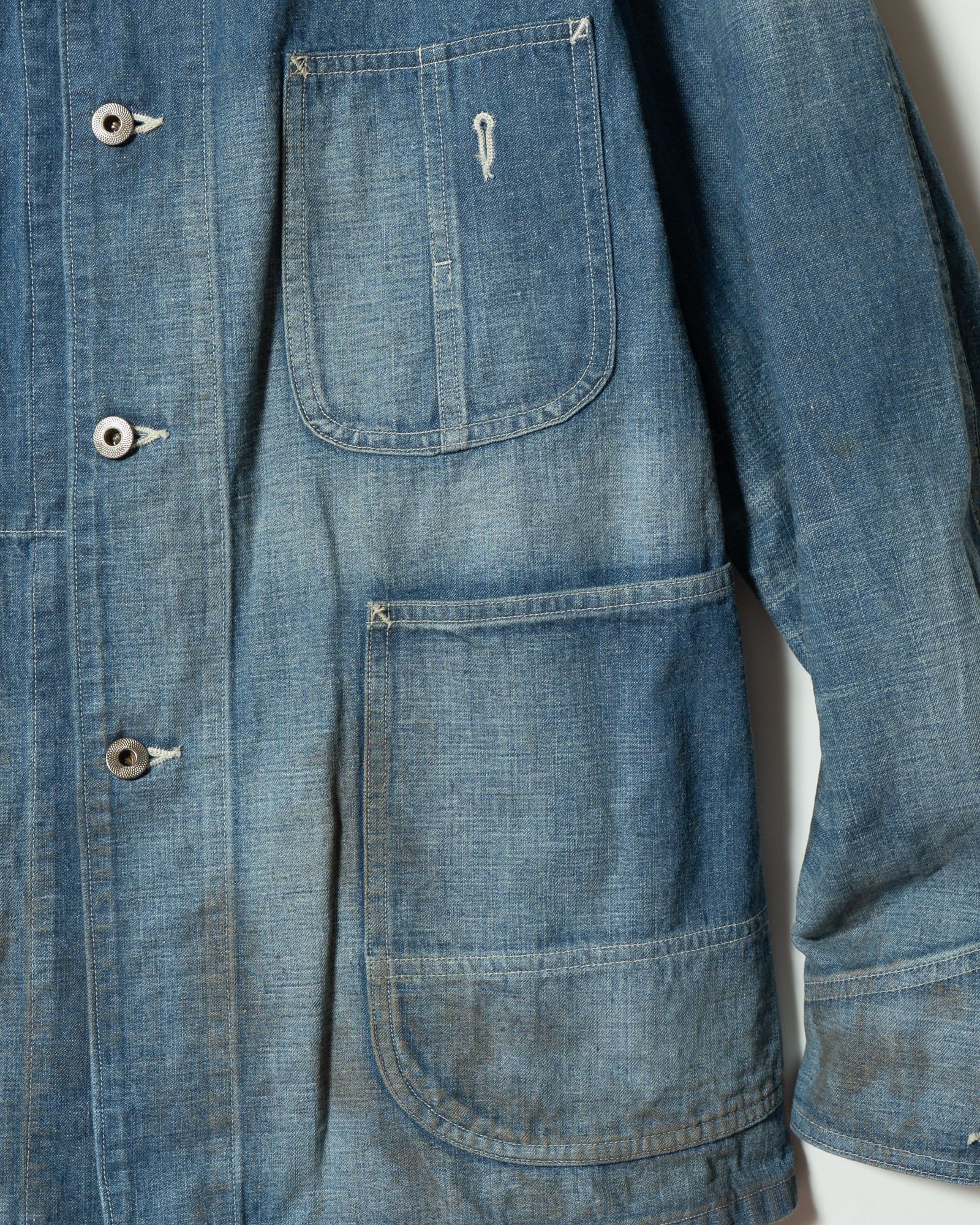 Lot.716 Damaged Coverall Jacket With Chinstrap - TAIGA TAKAHASHI