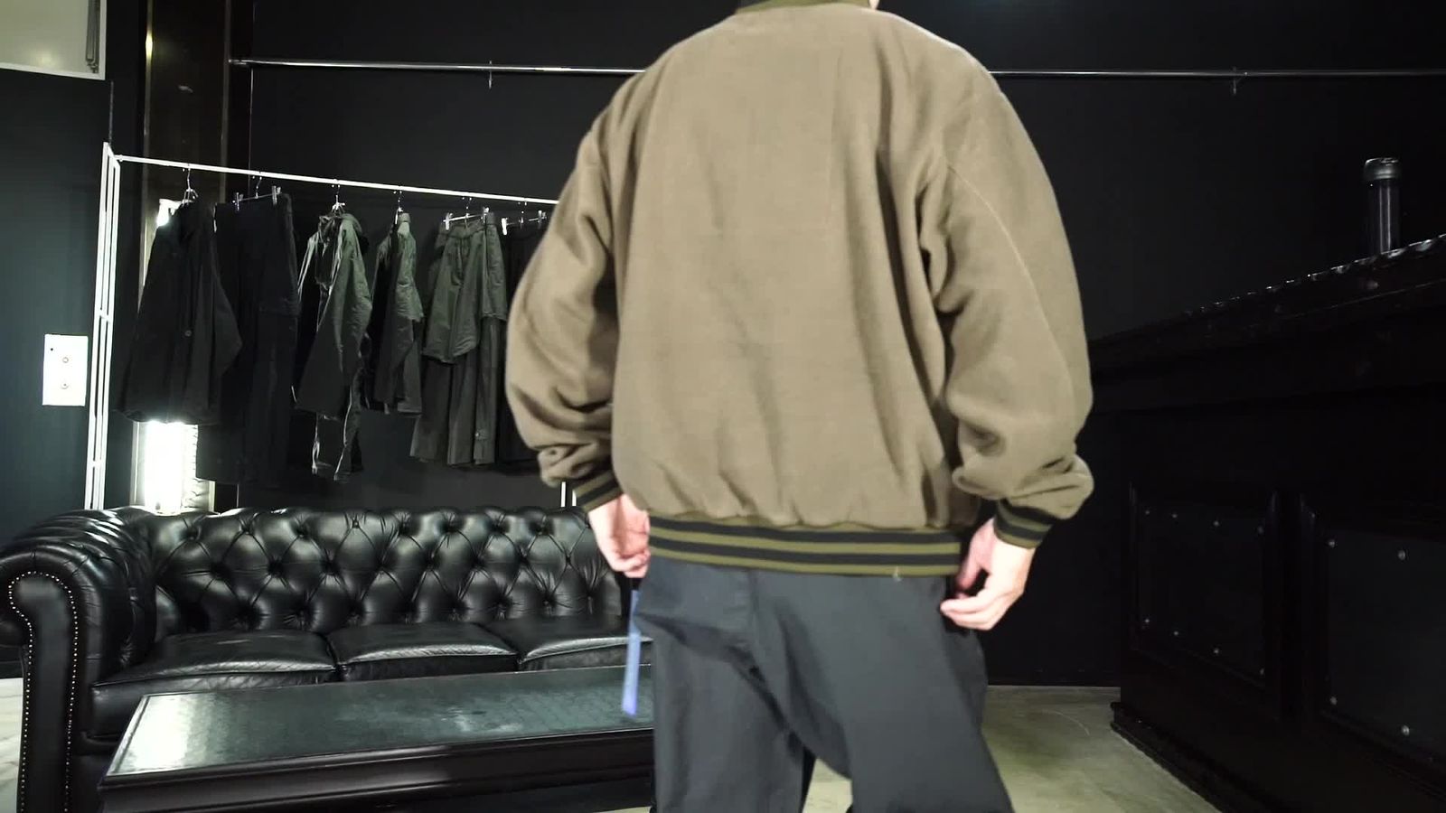 C.E - Fleece Half Zip Up Khaki | ALTERFATE