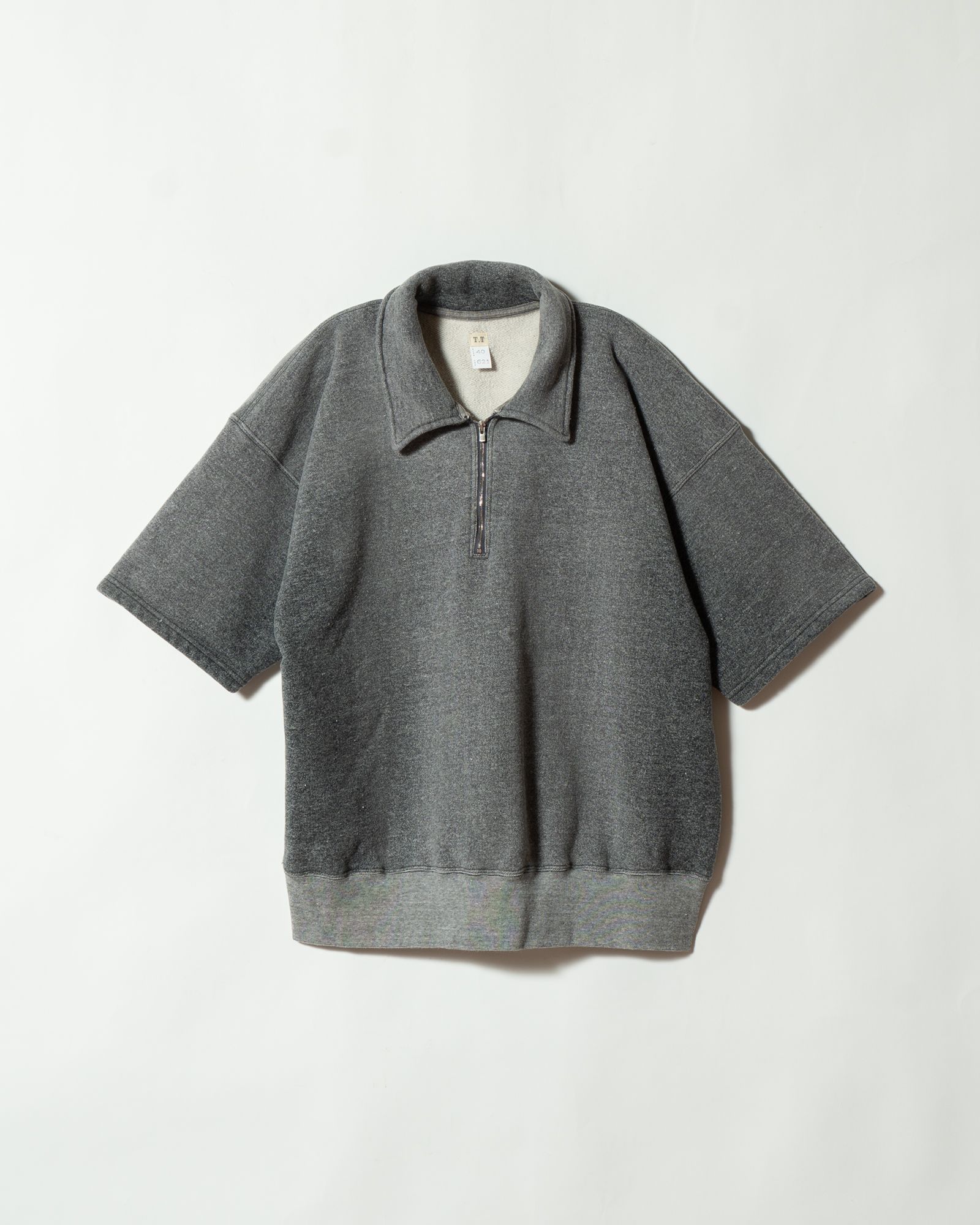 Lot.621 Half Zip S/S Sweat Shirts - TAIGA TAKAHASHI