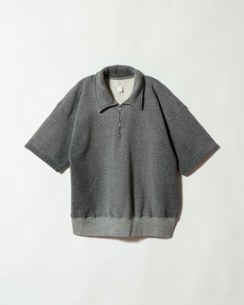 Lot.621 Half Zip S/S Sweat Shirts - TAIGA TAKAHASHI